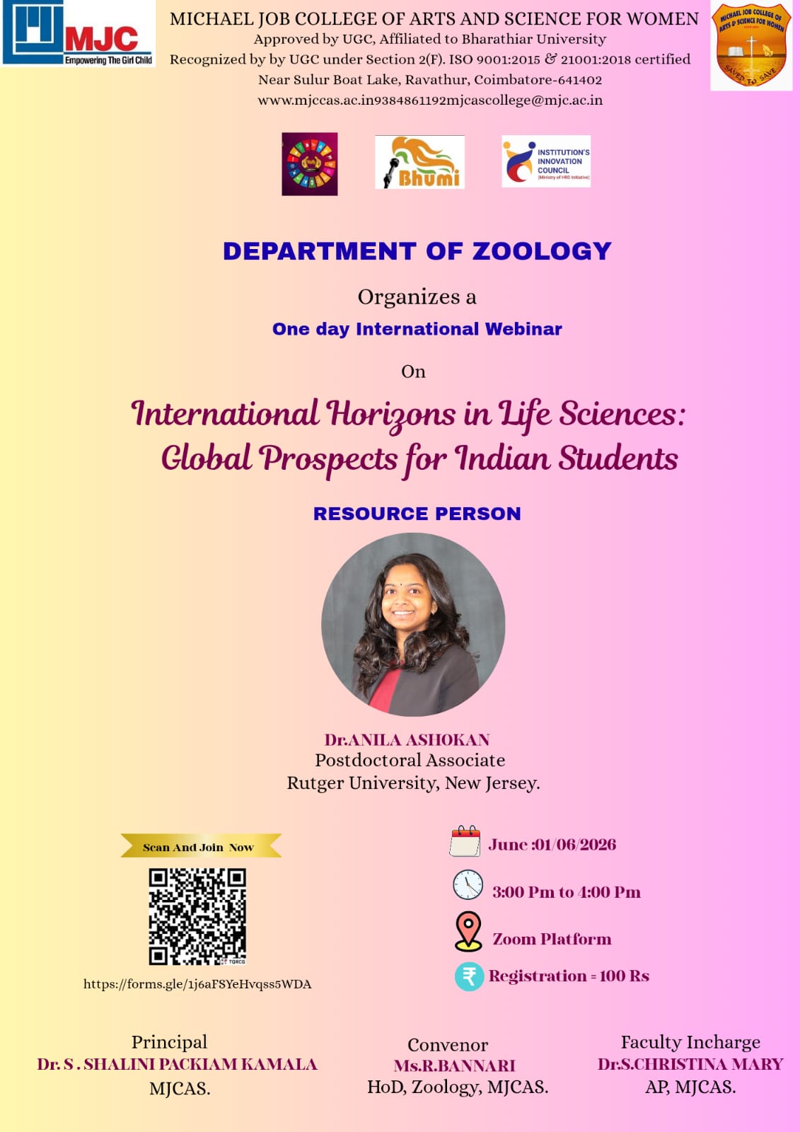 ONE-DAY INTERNATIONAL WEBINAR 2026
