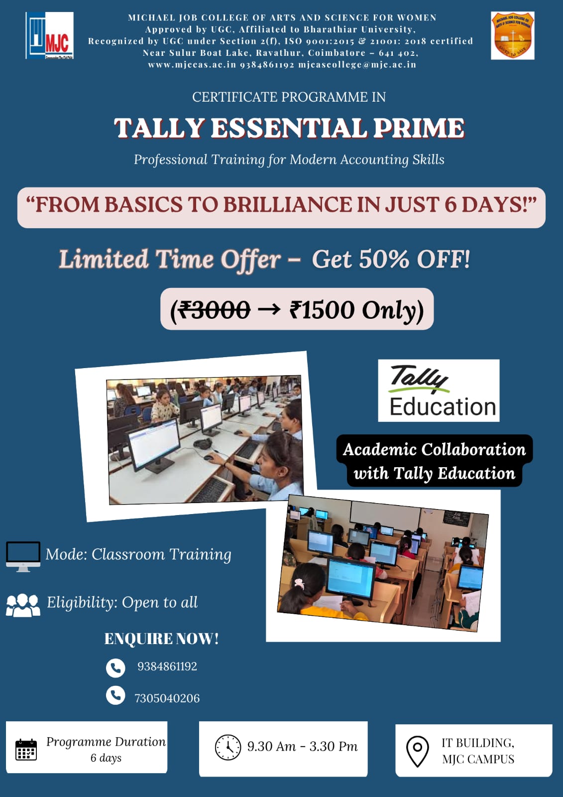 Tally Essential Prime â€“ Admissions Now Open!